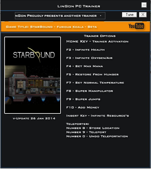 星界邊境十一項修改器 +11 綠色版 0
