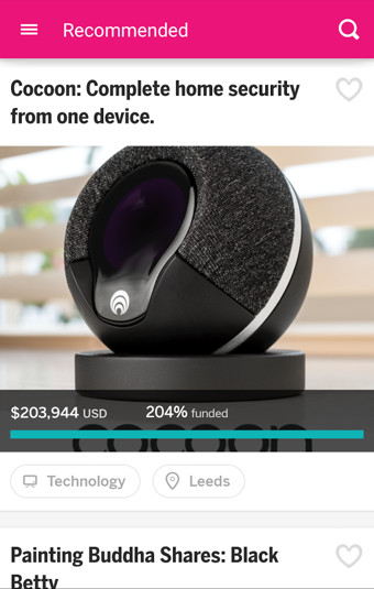 Indiegogo眾籌 v1.4.3 安卓中文版 0