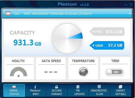 plextool(浦科特固態(tài)硬盤工具) v1.1.8 官方中文版 0