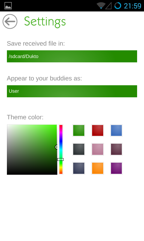 Dukto(局域網(wǎng)文件傳輸) v6.5.5 安卓版 1