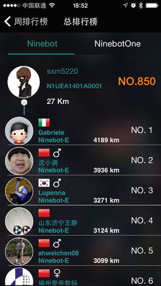 Ninebot ipad版(9號平衡車) v3.6.3 ios越獄版 0