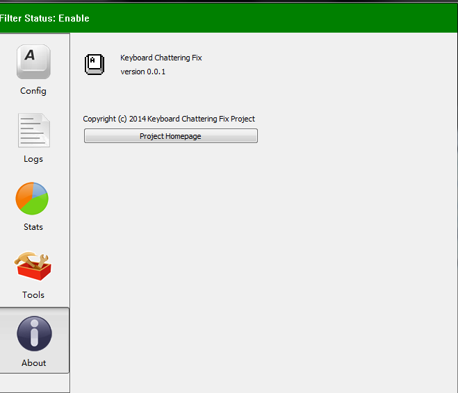 鍵盤修復(fù)工具 Keyboard Chattering Fix v0.0.1 官方最新版 0