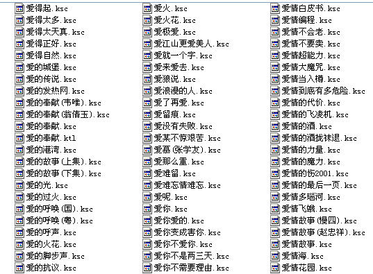 卡拉ok歌詞字幕下載