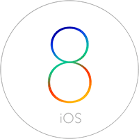 最美ios8主題鎖屏