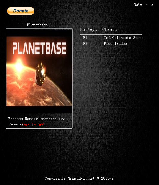 星球基地兩項(xiàng)修改器 v1.0.5 綠色版 0