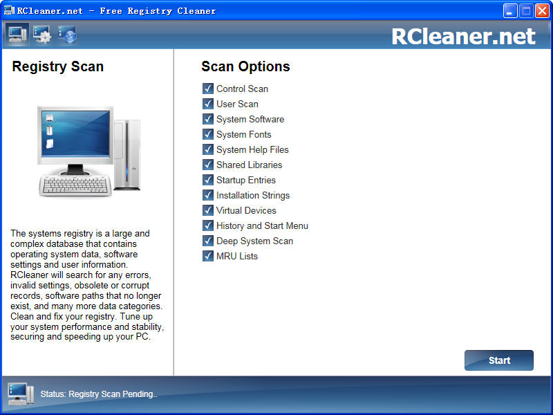 RCleaner中文版 RCleaner