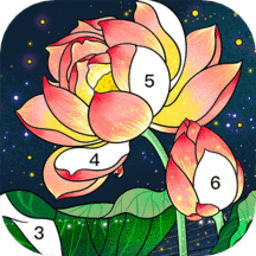 數(shù)字填色解壓繪本手機(jī)版