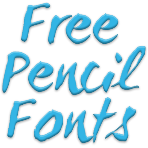 鉛筆字體包(Pencil Fonts)