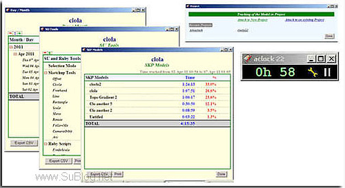 SU統(tǒng)計(jì)時(shí)鐘插件(SUClock) v1.8a 官方最新版 0