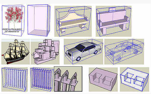 sketchup組件替身