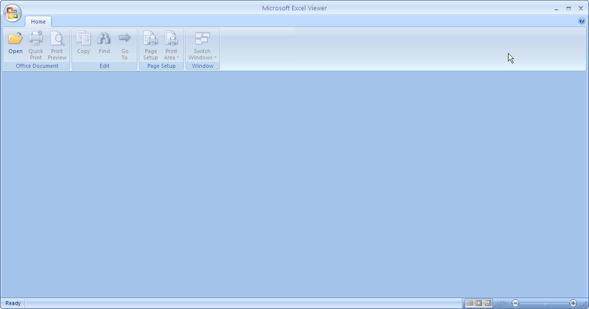 Excel Viewer 2007