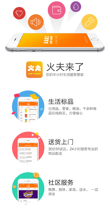 火夫來了(社區(qū)O2O) v1.1 安卓版 0