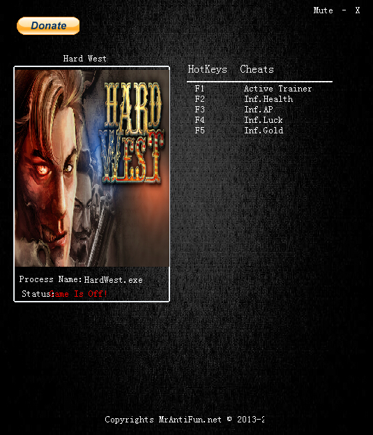 血戰(zhàn)西部四項修改器 +4 綠色版 0