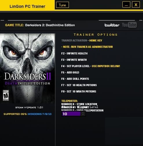 暗黑血統(tǒng)2終極版九項(xiàng)修改器 v1.0 Lingon版 0