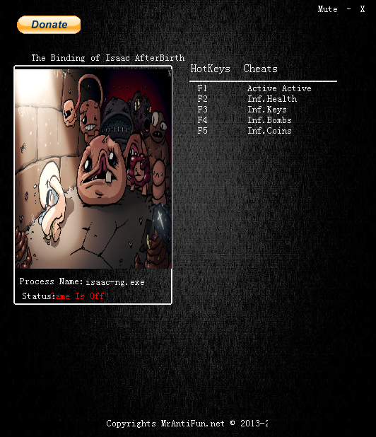 以撒的結(jié)合胎衣四項修改器