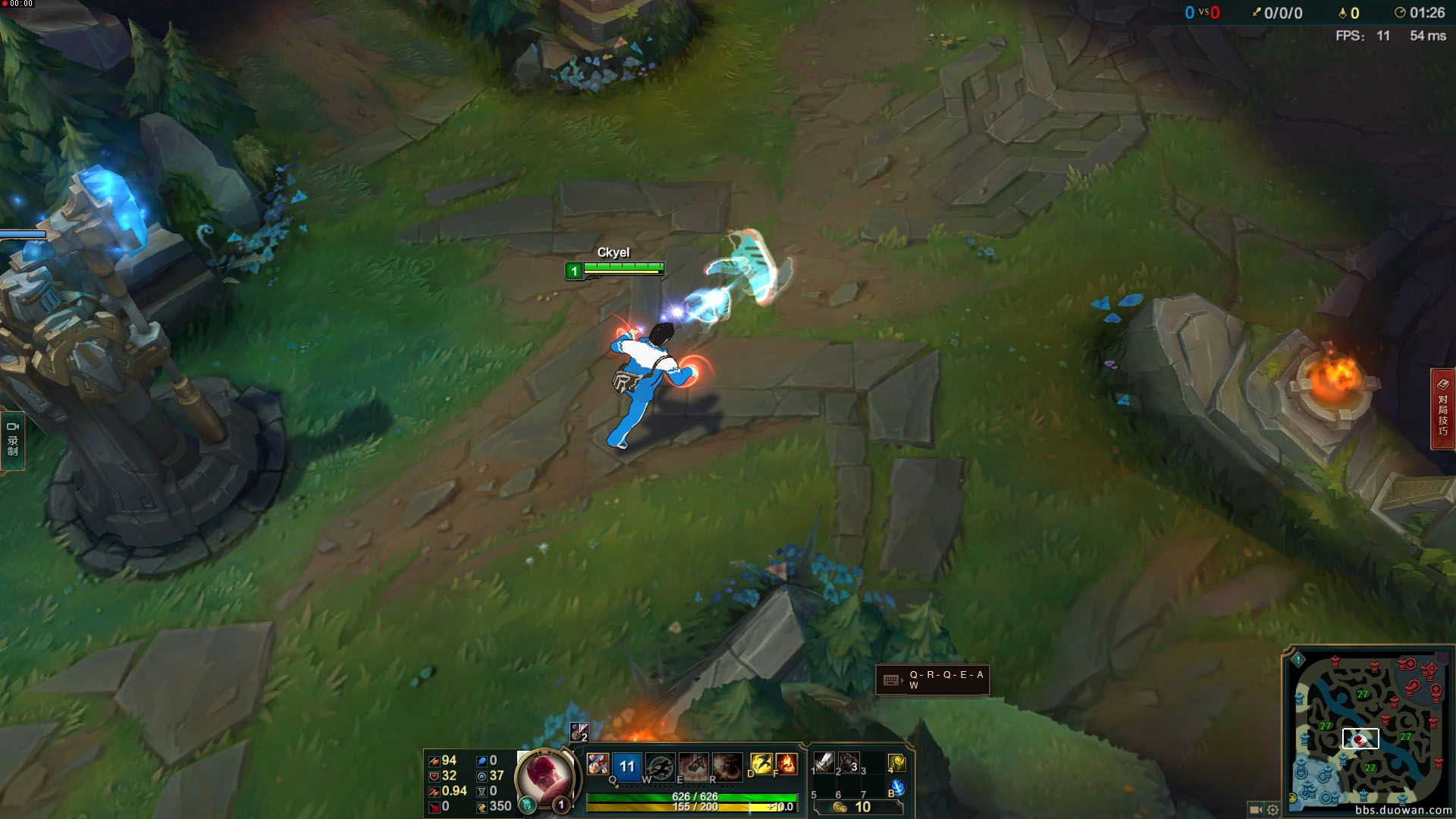 盲僧放學(xué)別走自制皮膚 綠色版 0