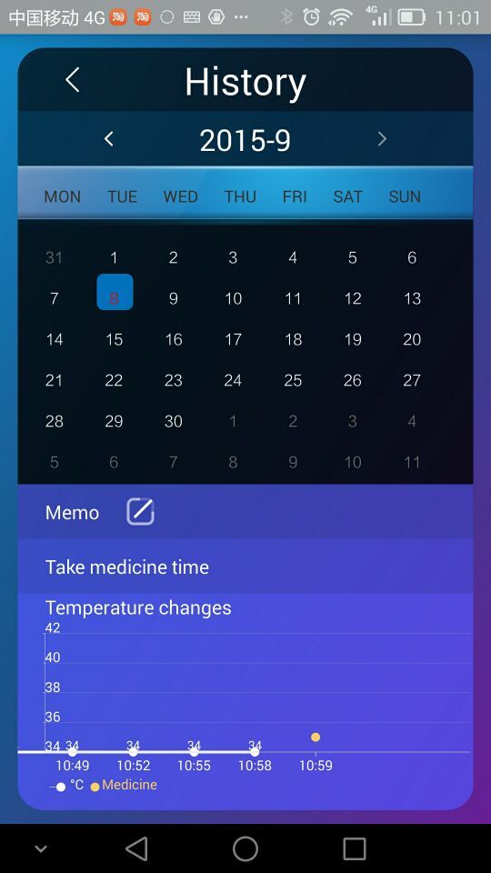 bebeon(兒童智能體溫計) v1.7 安卓版 2