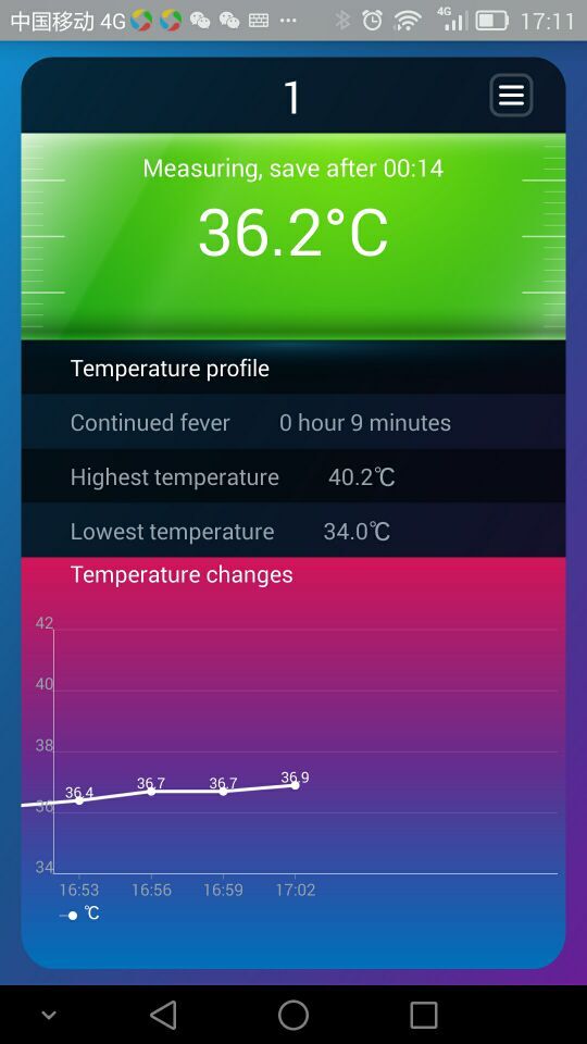 bebeon(兒童智能體溫計) v1.7 安卓版 3