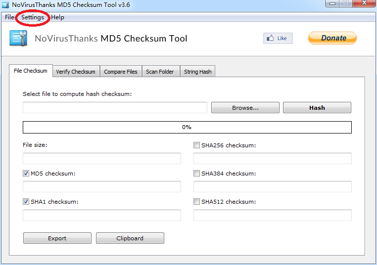 文件md5校驗(yàn)工具