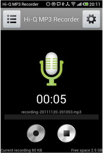 hi q mp3錄音機(jī)