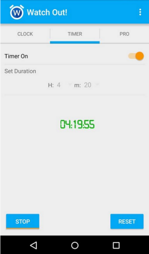 浮動時鐘(Watch Out) v1.0  安卓最新版 1