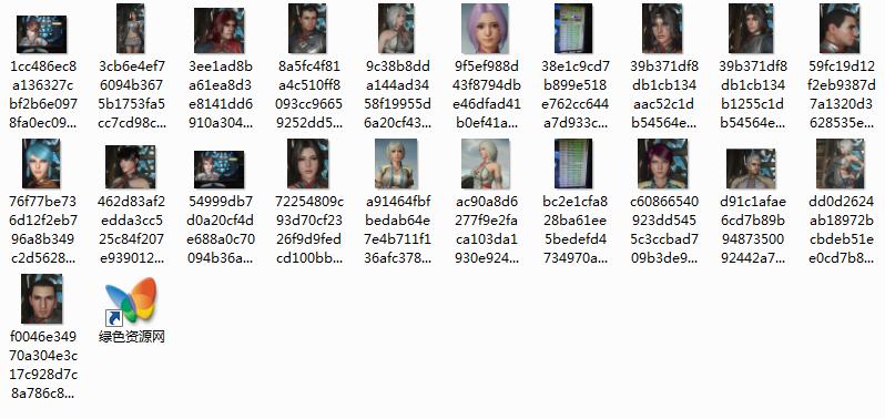 怪物獵人ol捏臉模擬器 v1.0 綠色版 0