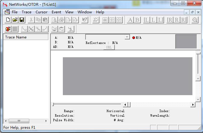 OTDR測試曲線圖仿真軟件(TrcView) v4.0 綠色版 0