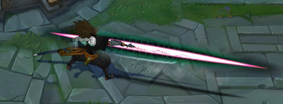 tsm亞索皮膚 綠色版_附皮膚掛載教程 3