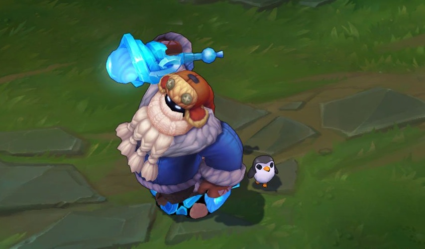 巴德冰雪節(jié)限定皮膚 綠色版_附皮膚掛載教程 0