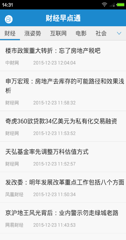 財經(jīng)早點通 v1.1.0 安卓版 0