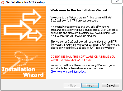 GetDataBack for NTFS v4.33 官方版 0