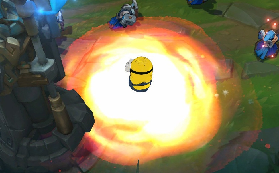 小黃人阿木木皮膚