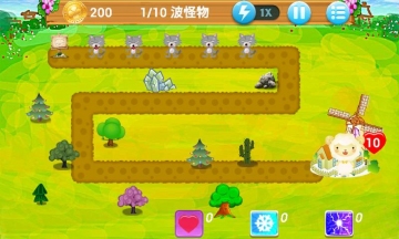 騰訊qq保衛(wèi)羊村 v1.0 安卓版 0