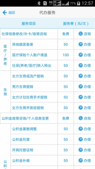 人力社保 v1.0 安卓版 1