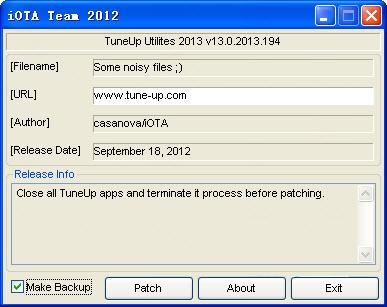 TuneUp Utilities 2013注冊機(jī) TuneUp Utilities 2013序列號生成器
