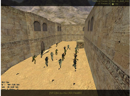 反恐精英cs1.5機(jī)器人補(bǔ)丁pod-bot 2.5 綠色版 0