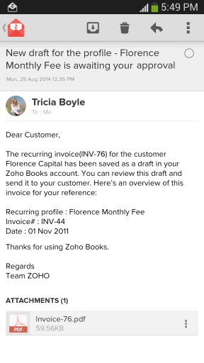 Zoho郵件(Zoho Mail) v2.9.8安卓版 1