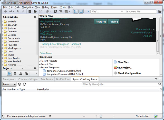 ActiveState Komodo IDE(IDE編程工具) v8.5.1.82367 特別版 0