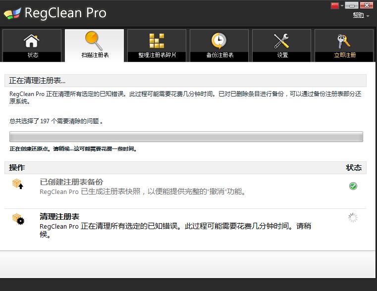 RegClean Pro v6.21.65.2703 官方版 0