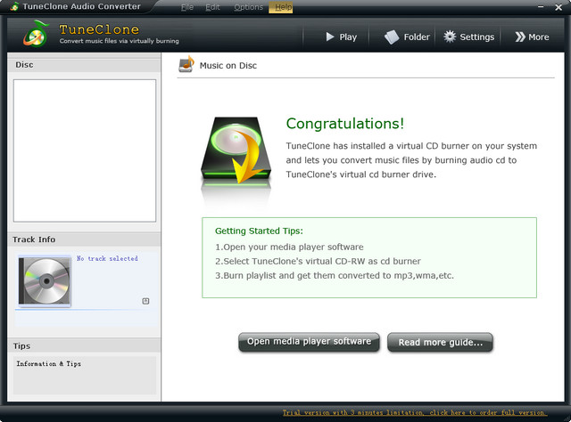 TuneClone Audio Conversion(M4P轉(zhuǎn)換器) v2.20 官方正式版 0