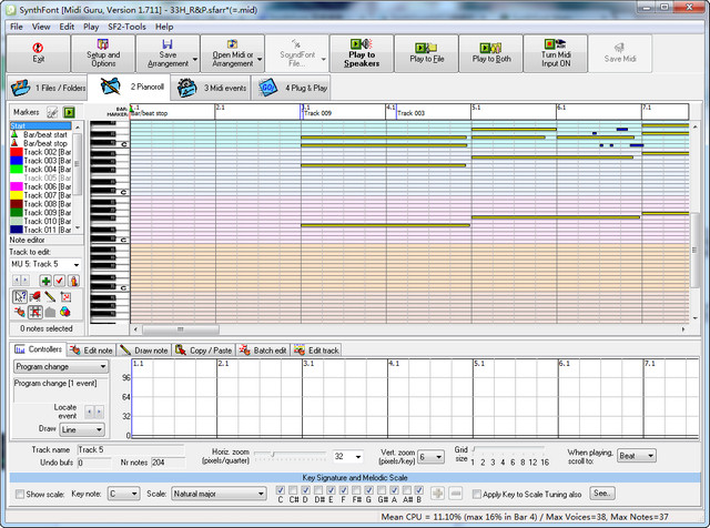 SynthFont(波表midi合成軟件) v1.711 正式版 0