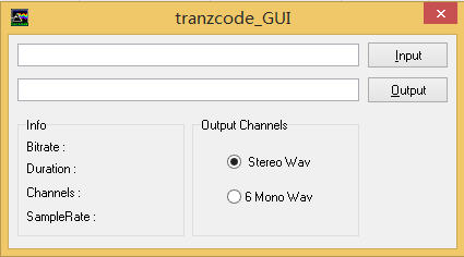 tranzcode_GUI(音頻轉(zhuǎn)換工具) v1.01 綠色版 0