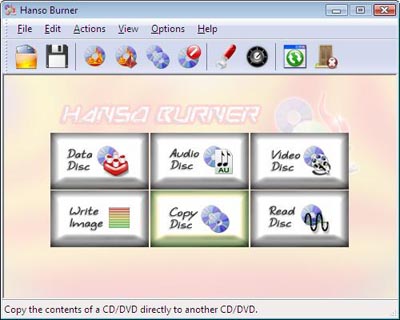 Hanso Burner(光盤刻錄工具) v1.2.0 綠色版 0