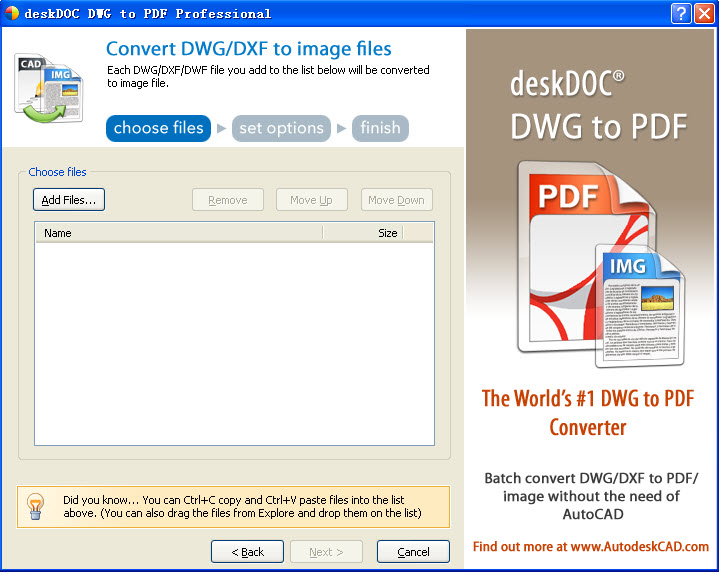 DWG轉換PDF文檔(deskDOC DWG to PDF)0