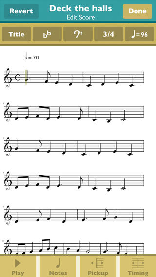 聽(tīng)聲寫樂(lè)譜iPhone版(ScoreCloud Express) v2.5..5 蘋果版 3