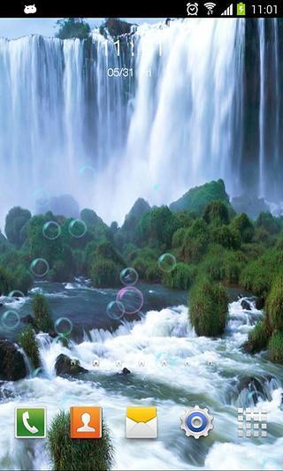 3d風景瀑布動態(tài)壁紙