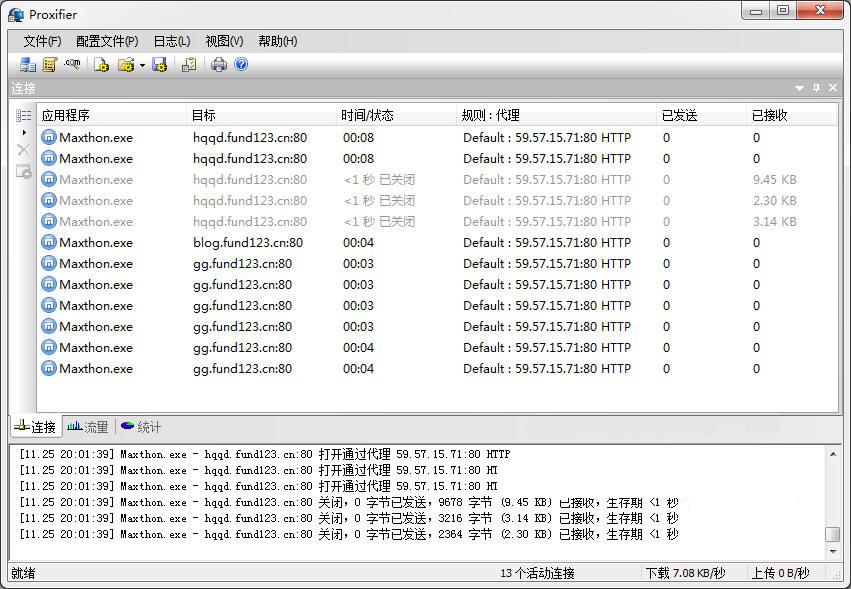 Proxifier(socks5客戶端) V3.21 漢化版 0