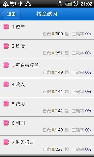 初級(jí)會(huì)計(jì)實(shí)務(wù)隨身練 v1.2 安卓版 3