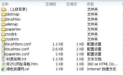 SAI材質(zhì)+筆刷+紋理合集打包  0