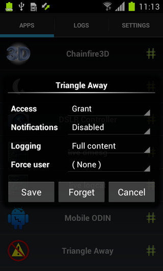 SuperSU權(quán)限管理2